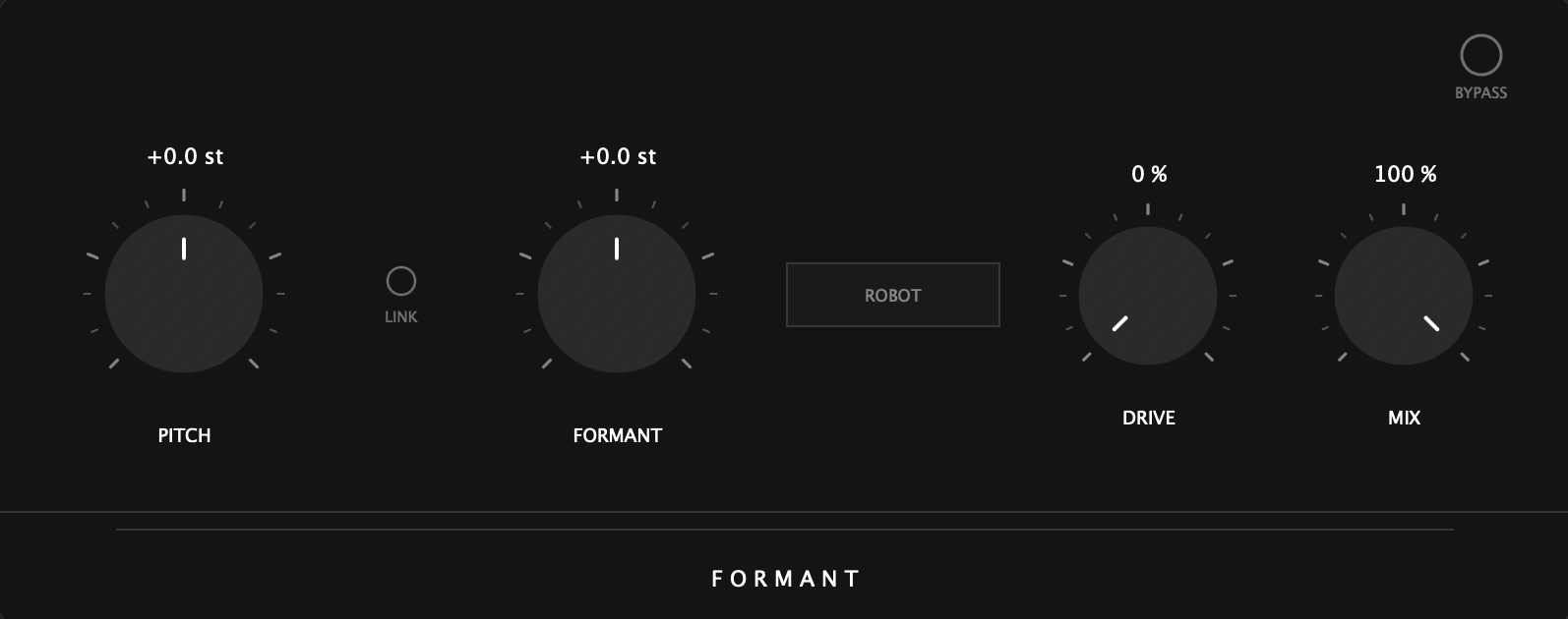 Formant plugin screenshot